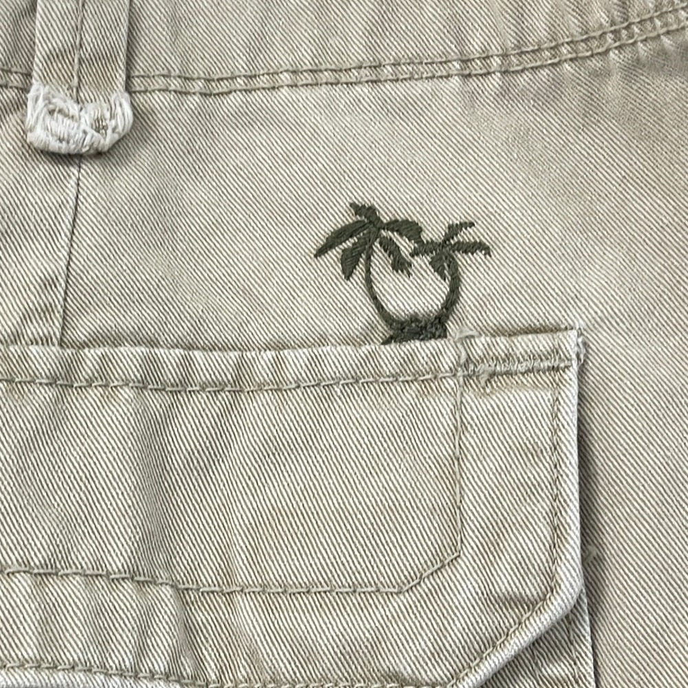 Y2K Unionbay Cargo Shorts Mens 38 Cotton Twin Palm Skater Gorpcore Street Retro - Picture 7 of 16